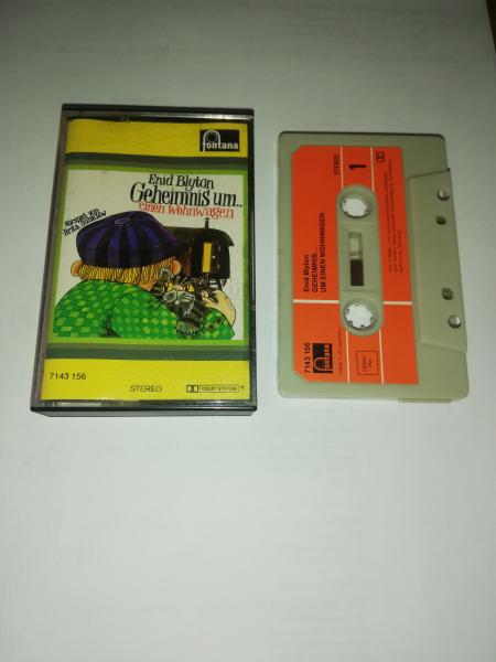 Enid Blyton Geheimnis um einen Wohnwagen Grau mit Orangen Aufkleber 7143156 Fontana